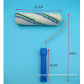 Plastic Handle Synthetic Fiber Paint Roller Brush